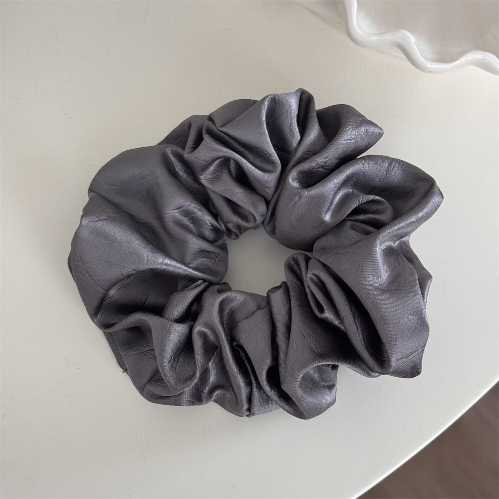 Retro Texture Large Intestine Hair Ring For Women